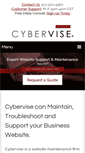 Mobile Screenshot of cybervise.com